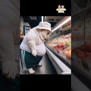 Quando você vai ao mercado - Animais Dublados Binho e Mel