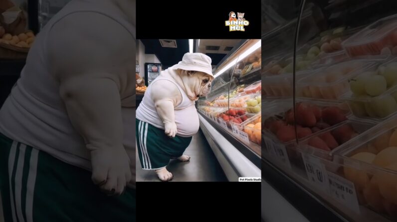 Quando você vai ao mercado - Animais Dublados Binho e Mel
