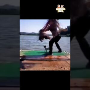 Quando vc chega chegando 🤣 - Animais Dublados Binho e Mel